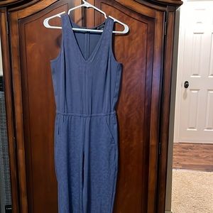 Athleta navy jumpsuit. Size 0. Never worn!